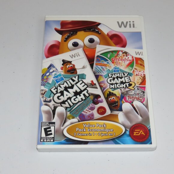 Hasbro Family Game Night 1 and 2 Bundle - Nintendo Wii - Picture 9 of 16